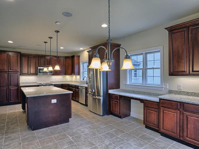 The home's refrigerator and dishwasher are ENERGY STAR-rated for additional energy savings.