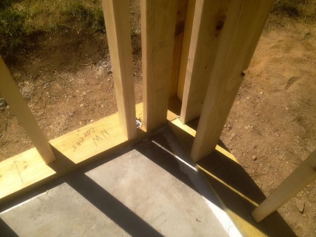 Corner framing is placed in a way that keeps the corner accessible for insulation as part of a continuous thermal blanket for the house.