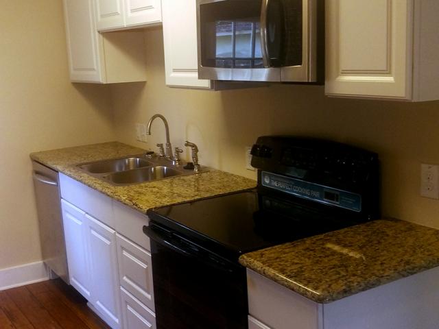 The home was equipped with a high-efficiency ENERGY STAR refrigerator, dishwasher, and laundry equipment for energy and water savings.