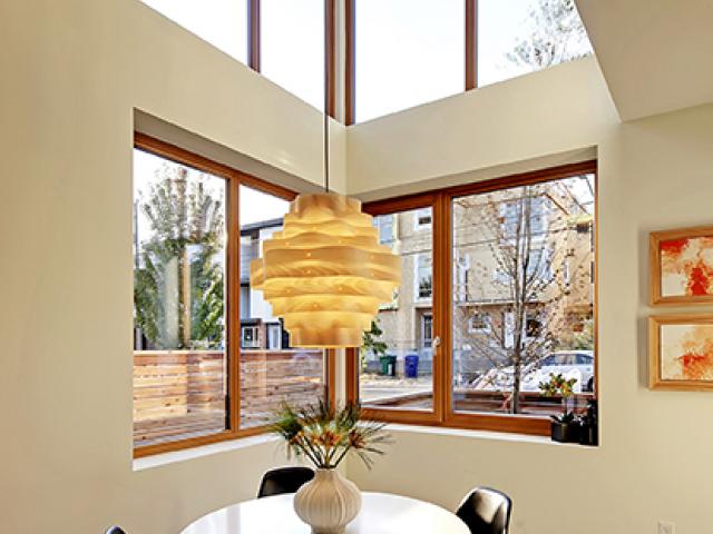 Triple-pane, ultra-efficient windows are almost three times as efficient as standard windows.