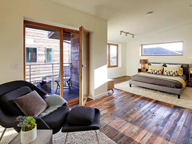 The home meets the requirements of the U.S. Environmental Protection Agency’s Indoor airPLUS certification including the use of structural wood products, primer, paint, cabinets, and flooring that give off few or no air contaminants.