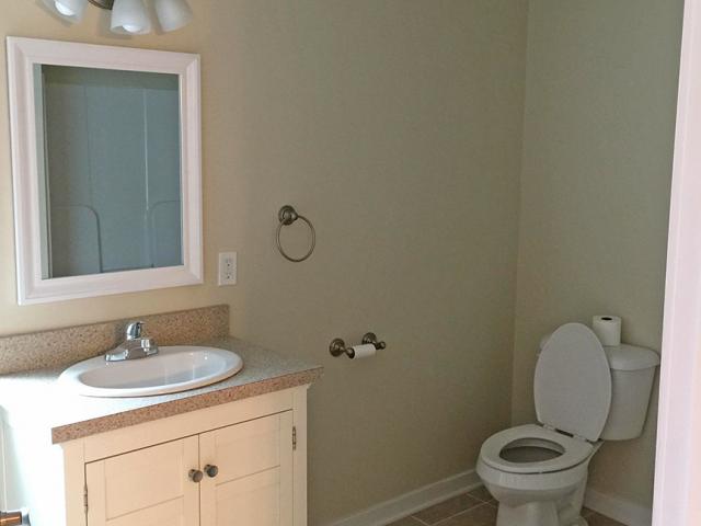 All of the home's plumbing fixtures are designed to save water and energy.