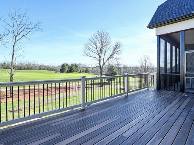 Durable materials like composite decking, lifetime guaranteed roofing, and stone cladding plus sturdy SIP walls add to the storm resistance of the home.