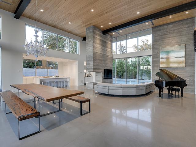 All interior lamps are energy-efficient light emitting diode (LED) lighting.