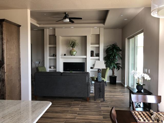 All of the home's lights fixtures and ENERGY STAR certified ceiling fans use LEDs and some lights are also motion sensor controlled for additional energy savings.