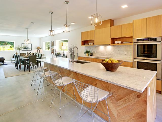 ENERGY STAR appliances and EPA WaterSense-certified plumbing fixtures add to energy and water savings.