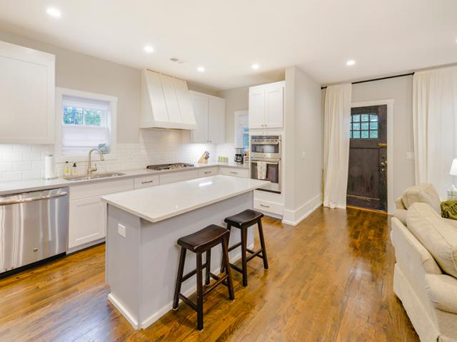 ENERGY STAR appliances, LED lighting, and water-saving plumbing fixtures add to energy and water savings in the efficient home.