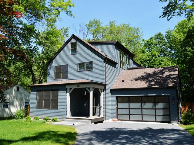 Kirsten Thoft Architect built this 2,884-square-foot custom home in Princeton, New Jersey, to the high performance criteria of the U.S. Department of Energy Zero Energy Ready Home (ZERH) program.