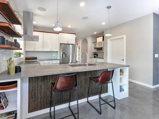 ENERGY STAR appliances, LED lighting, and water-saving plumbing fixtures add to energy and water savings in the efficient home.