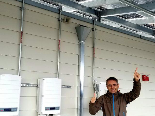 The builder estimates that each unit should save more than $7,000 in annual energy costs thanks to the efficient design and roof-mounted solar panels.