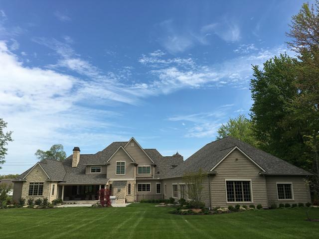 Extensive insulation and air-sealing helped the large home score a HERS 37, even without photovoltaic panels.