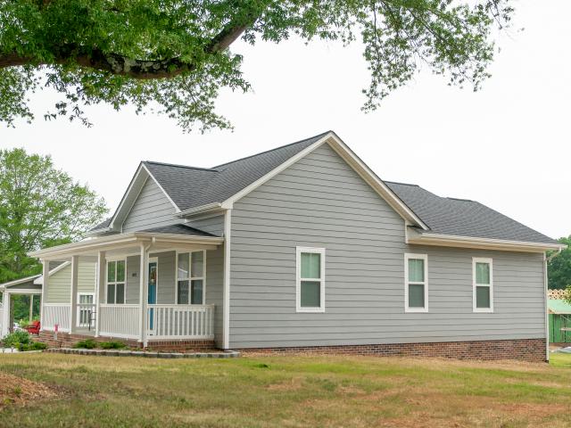 The energy-efficient home should only cost about $60 per month to heat and cool.