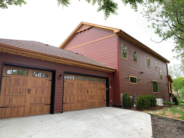 The efficient construction and solar photovoltaic system combine to nearly eliminate heating and cooling costs for the homeowners of this Chicago-area home.