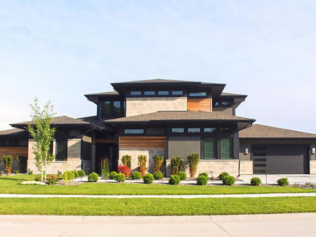 Charles Thomas Homes built this 4,556-square-foot custom home in Valley, Nebraska, to the high performance criteria of the U.S. Department of Energy Zero Energy Ready Home (ZERH) program.