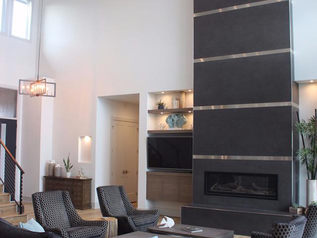 Double-pane, argon-filled windows supplement the interior lighting with natural daylight.