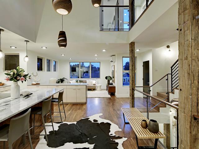 The heat recovery ventilator fresh air system provides continuous exhaust balanced with filtered fresh air.