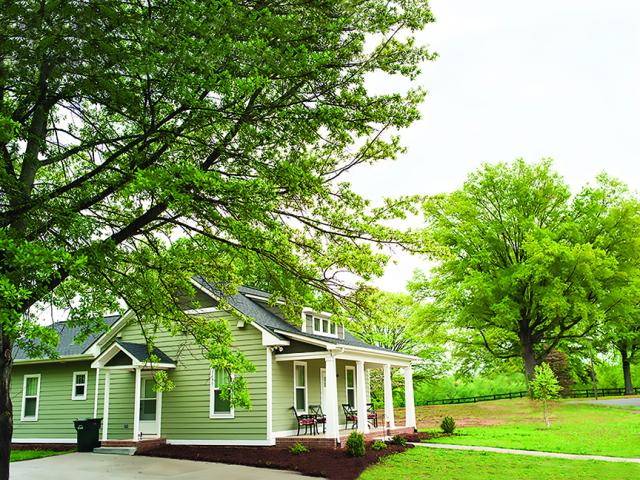 Habitat for Humanity of Catawba Valley built this 1,232-square-foot affordable home in Hickory, North Carolina, to the high performance criteria of the U.S. Department of Energy Zero Energy Ready Home (ZERH) program.