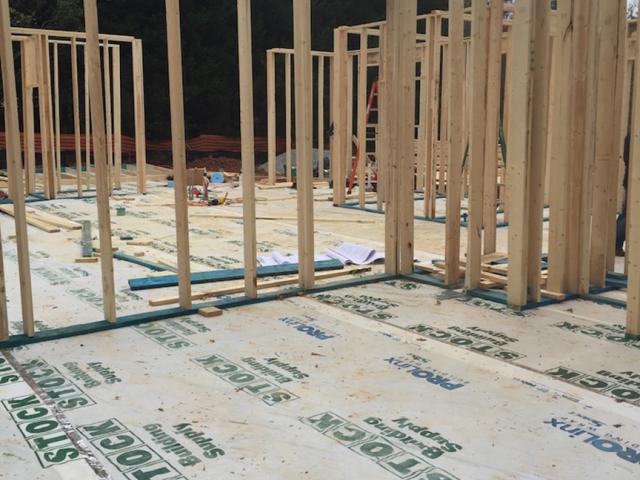 Treated bottom plates are among the moisture-resistant features in the home.