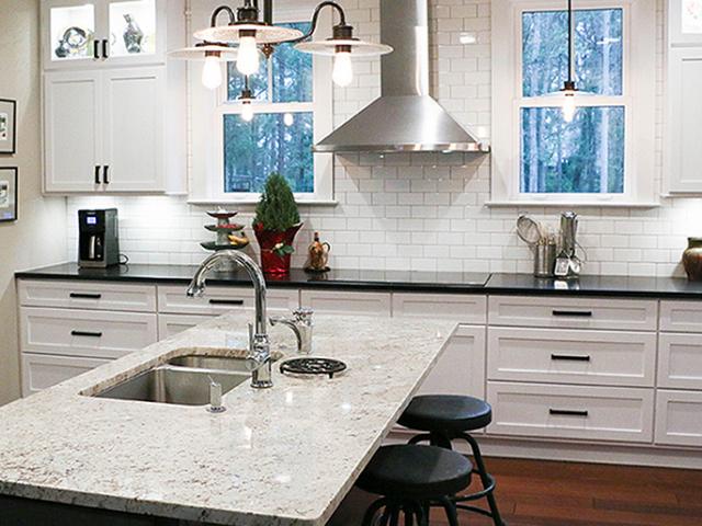 High-efficiency appliances contribute to energy savings.