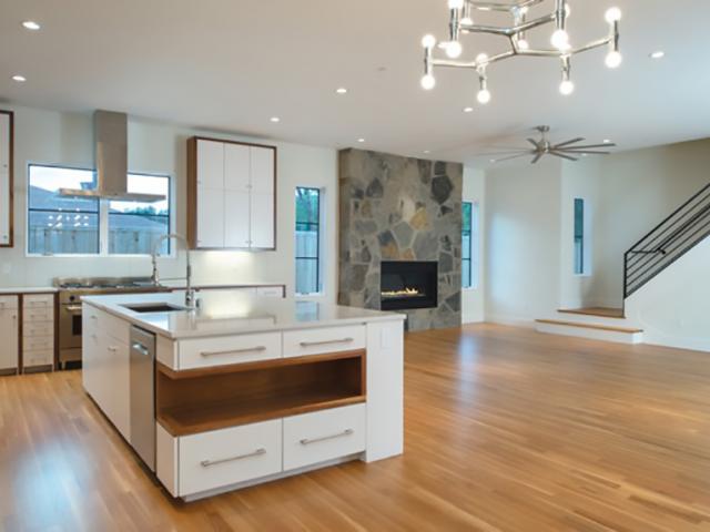 ENERGY STAR appliances and ceiling fans add to energy savings.