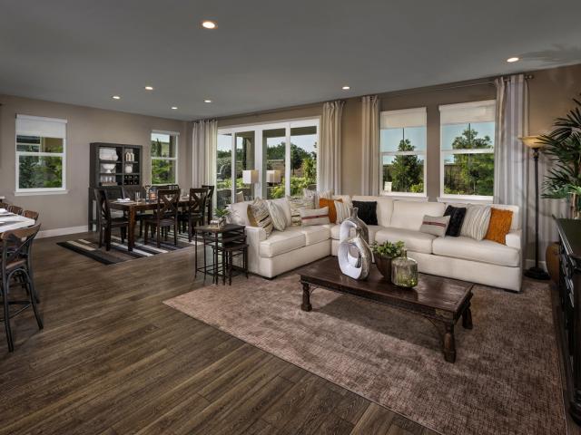 The home is equipped with 100% ultra-efficient LED lighting with a lighting control system that allows the homeowner to adjust lighting remotely from any Internet-connected device.