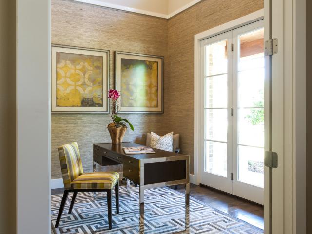 High-efficiency ceiling fans help reduce cooling costs.