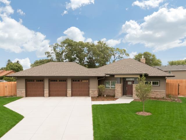 Amaris Homes built this 1,882-square-foot home in Vadnais Heights, Minnesota, to the performance criteria of the U.S. Department of Energy Zero Energy Ready Home program.