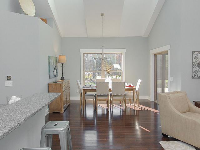 Even on overcast days, the main areas of the home are flooded with natural light through skylights, sun tunnels, and roof windows.