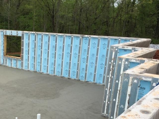 Precast basement walls have insulation built right into them and come with a lifetime structural and moisture infiltration warranty.