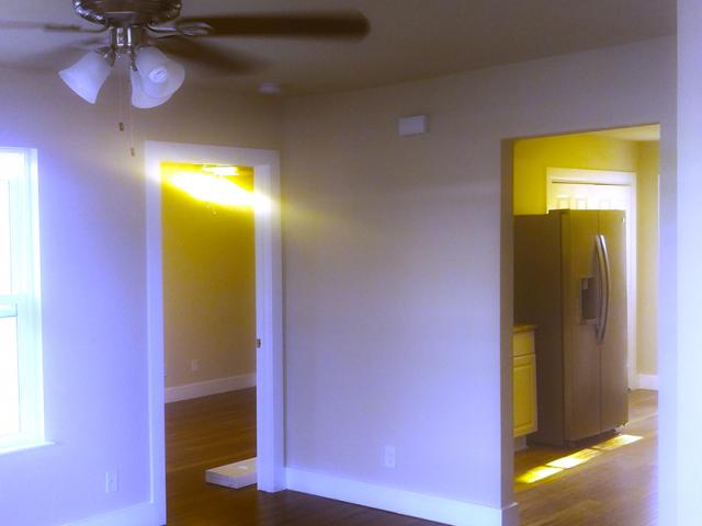 The home meets the requirements of the U.S. Environmental Protection Agency's Indoor airPLUS certification, including the use of structural wood products, primer, paint, cabinets, and flooring that emit no or few air contaminants.