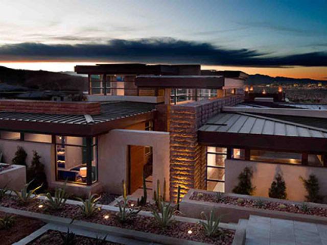 The home was constructed in partnership with the National Association of Home Builders as The New American Home for 2016.