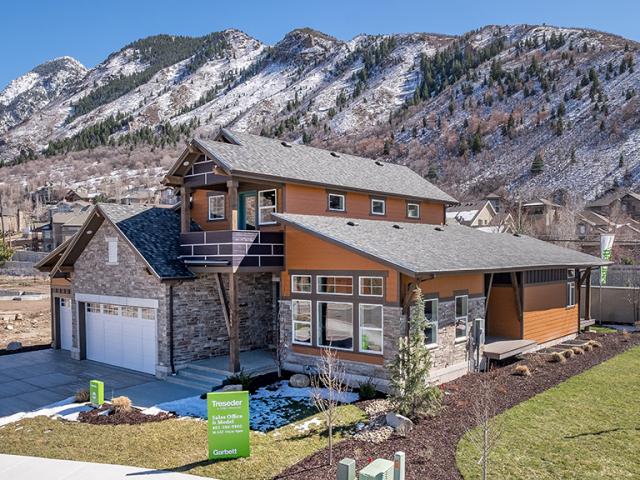 Garbett Homes built this 5,226-square-foot house in Little Cottonwood Canyon, Utah, to the performance criteria of the U.S. Department of Energy Zero Energy Ready Home (ZERH) program.