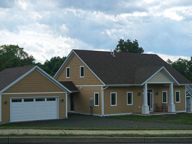 Greenhill Contracting built this 4,190-square-foot house in Esopus, New York, to the performance criteria of the U.S. Department of Energy Zero Energy Ready Home (ZERH) program, resulting in an estimated energy cost savings of about $4,800 per year compared to minimally code-compliant house without a photovoltaic electric generation system.