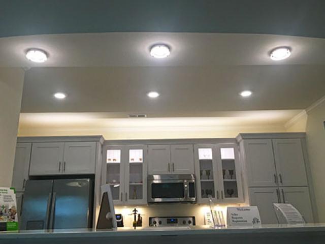 Advanced technology LEDs provide lighting in soffits, under and in cabinets, and in surface-mounted fixtures that can take the place of recessed can lights.