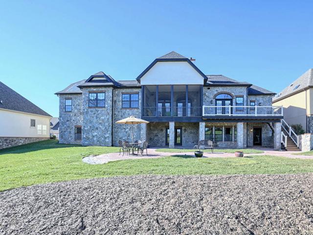 The home is oriented to maximize warmth and light from the sun in winter, but windows are shaded by eaves to reduce excess sunlight in summer.