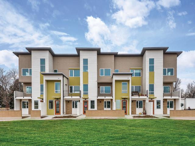 Philgreen Construction built this multifamily building in Fort Collins, Colorado, to the performance criteria of the DOE Zero Energy Ready Home (ZERH) program. The average unit at Revive Sustainable Multifamily Living is 1,158 square feet.