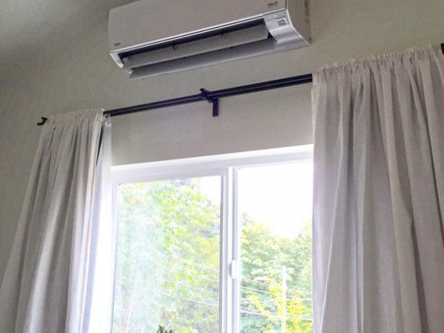 One ductless mini-split heat pump is all that’s needed to heat and cool this compact, well-insulated home.