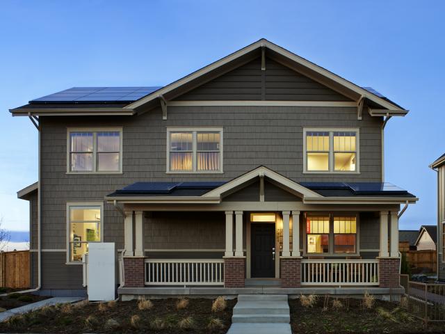 New Town Builders of Denver builds all of its single-family homes to the high-performance criteria of the U.S. DOE Zero Energy Ready Home program.