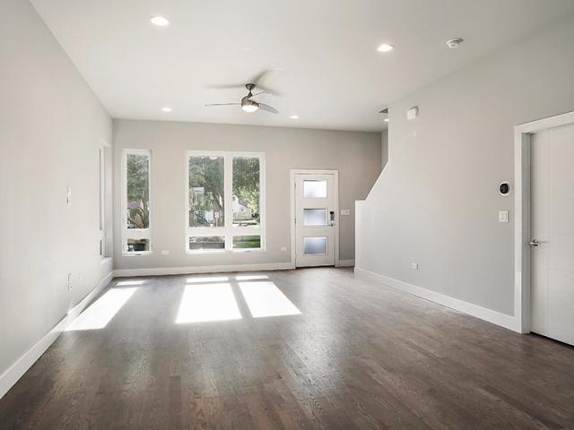 All of the home's light fixtures are equipped with LED bulbs, including the four ENERGY STAR-rated ceiling fans.