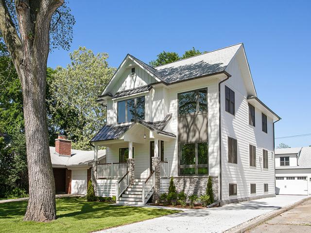 BrightLeaf Homes built this 4,608-square-foot production home in La Grange, Illinois, to the high performance criteria of the U.S. Department of Energy Zero Energy Ready Home (ZERH) program.