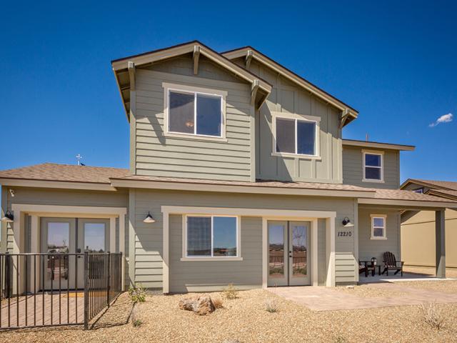 Capstone Homes built this 1,941-square-foot affordable home in Bellemont, Arizona, to the high performance criteria of the U.S. Department of Energy Zero Energy Ready Home (ZERH) program.