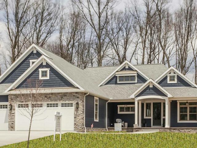 Charis Homes built this 4,631-square-foot custom home in Uniontown, Ohio, to the high performance criteria of the U.S. Department of Energy Zero Energy Ready Home (ZERH) program.