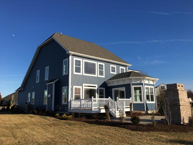 The home was constructed to be solar-ready with structural support and space for photovoltaic panels on the roof and inverter space on the electric panel.