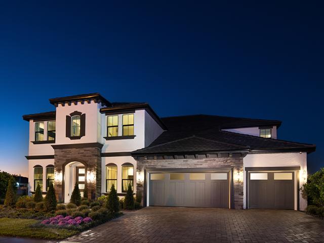 Beneath its stucco and stone exterior, the home is constructed of insulated concrete panels that are sealed at the seams and covered with a weather-resistant barrier and a rain screen product. Together these provide for a moisture-resistant, bug-resistant, storm-resistant home.