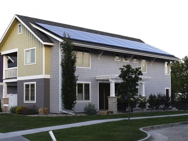 Revive Properties and Philgreen Construction built this 1,620-square-foot production home in Fort Collins, Colorado, to the high performance criteria of the U.S. Department of Energy Zero Energy Ready Home (ZERH) program.