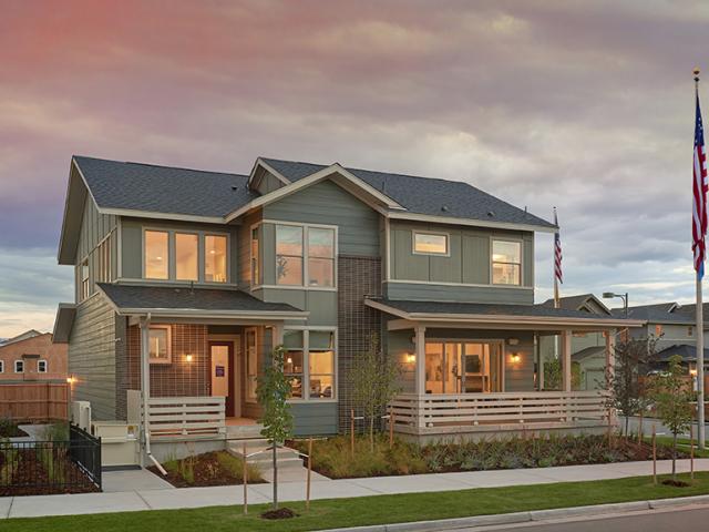 Thrive Home Builders built this 3,945-square-foot production home in Denver, Colorado, to the high performance criteria of the U.S. Department of Energy Zero Energy Ready Home (ZERH) program.