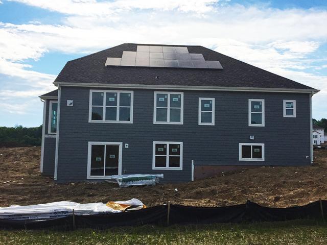 The 8.4 kW of PV panels installed on the roof adds to utility bill savings along with the highly efficient building shell.