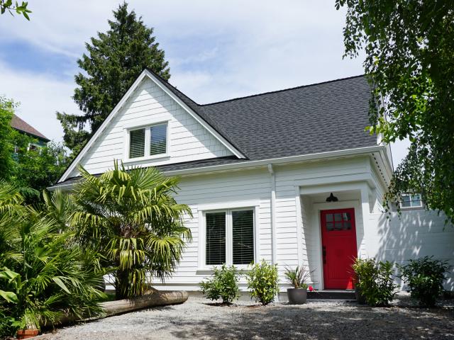 Bellingham Bay Builders built this 752-square-foot custom home in Seattle, Washington, to the high performance criteria of the U.S. Department of Energy Zero Energy Ready Home (ZERH) program.