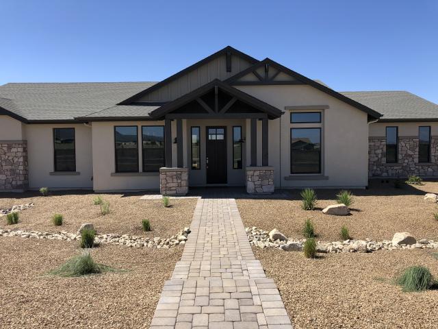 Gardner Custom Homes built this 2,404-square-foot custom home in Prescott Valley, Arizona, to the high performance criteria of the U.S. Department of Energy Zero Energy Ready Home (ZERH) program.