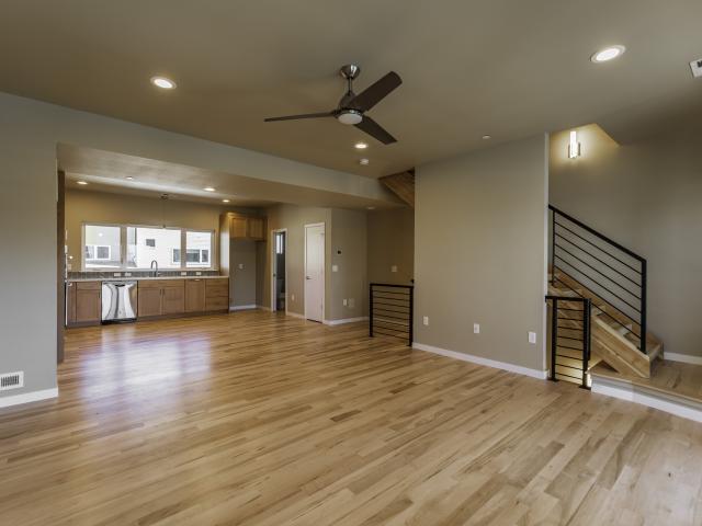 An energy recovery ventilator and low- and no-VOC wood products, interior paints and finishes, and carpet and pad help to encourage better indoor air quality in this EPA Indoor airPLUS-certified home.